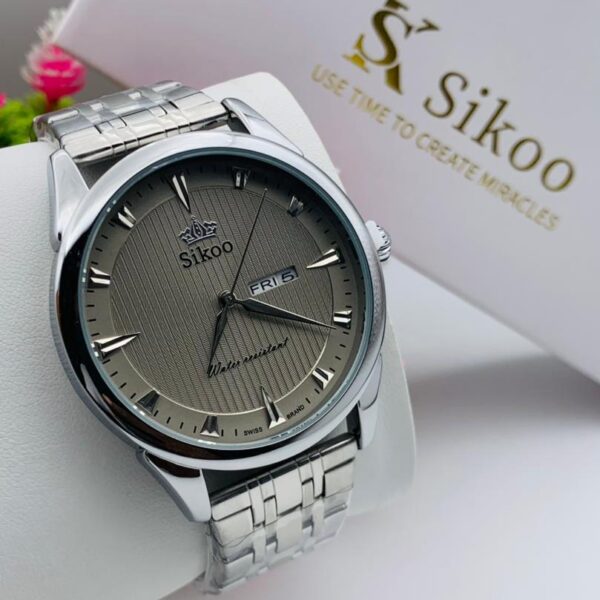 Montres bracelets en acier inoxydable Sikoo