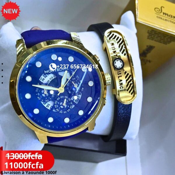 Montre + bracelet chic