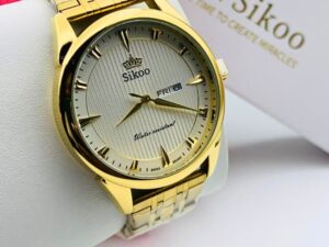 Montre SIKOO couleur or
