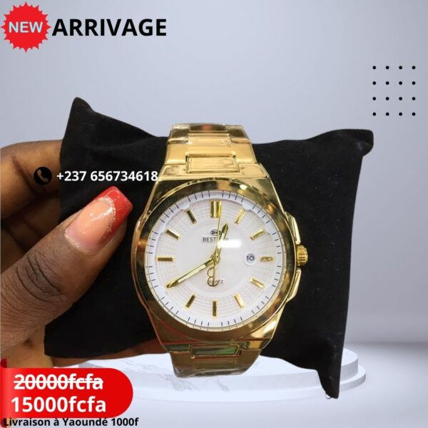 Montre Bestwin - couleur or