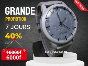 Montre EM - couleur grise